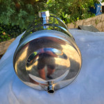Ajdovščina, ležeča inox posoda V= 10 Lit.