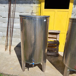 Inox cisterna 300 L, 1 pipa