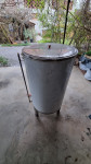 INOX SOD 300 L + podstavek + iztočna pipa + pokrov ( 2 komada )