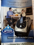 PARNI ČISTILEC NA SUHO PARO THERMO STAR