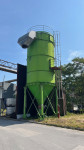 Silos in večji filter prašnih delcev