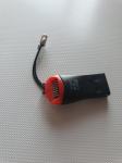 USB MINI ČITALEC KARTIC MICRO SD/MMC - Novo!