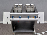 Električna premična friteza KOGAST 2 x 14 litrov