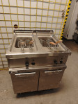 PLINSKA SAMOSTOJEČA DVOJNA FRITEZA 2x - 16 L - INOX