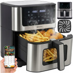 XXL 1200W LCD touch cvrtnik na zrak brez maščobe 8L Air fryer