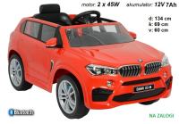 BMW X5M - otroški avto na akumulator, Bluetooth (rdeč ali bel) -AKCIJA