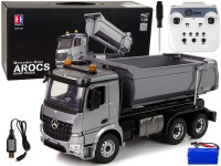 Mercedes Arocs - kovinski kiper tovornjak + R/C aplikacija