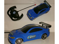 Plastičen avto BMW (19 cm) na daljinsko vodenje 27MHz - brezhiben