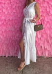Poletna bela obleka Calvin Klein vel. 36