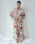 Ženska obleka floral ZARA vel. XL