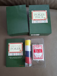 Poker set nov z žetoni ter knjigo
