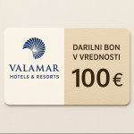 Boni v vrednosti 100€ za Valamar hotele, letovišča in kampe