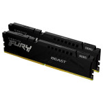 6000 64GB Kingston CL36 (komplet 2x32GB) FURY Beast črne barve