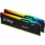 Komplet 2 pomnilnikov KINGSTON 16GB 5600MHz DDR5 CL40 DIMM, FURY Beast