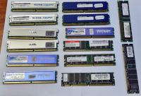 Pomnilniki RAM, SDRAM, DDR, DDR2 veliko kosov