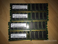 RAM DDR 512MB PC2700U -4 kosi