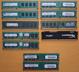 Različni pomnilniki RAM