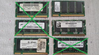 DDR 266 MHz PC-2100 200-pin RAMi - 3x 256 MB
