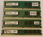 Kingston DDR2-800 RAM moduli 4GB (4x1GB)