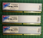PATRIOT RAM SL DDR2 3X 1GB 800MHZ (PSD22G800KH)