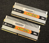 pomnilnik ram Corsair XMS2 DHX DDR2 800MHz 4GB, 2x 2GB