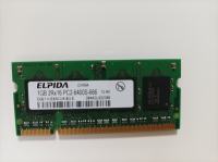 ELPIDA RAM za prenosnik 1GB PC2 6400