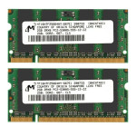 Micron SODIMM DDR2 667 MHz 2x 2GB (4 GB)