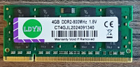 NOV & NERABLJEN 4Gb DDR2 RAM pomnilnik PC2-6400 800 Mhz za prenosnik