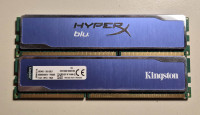 16GB DDR3 1600MHz Kingston HyperX Blu (2x 8GB)