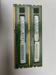 2 x DDR3 4Gb PC3-12800 Samsung