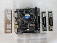 2x4gb ddr3 | i5-4460 | B58M-ITX