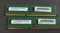 RAM 4GB (2x2GB) DDR3 PC3-12800U-11-11-A1