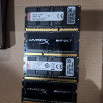 Gaming RAM za prenosnik 32GB (4x 8GB) DDR3L Kingston HyperX Impact