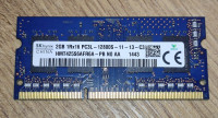 RAM 2gb DDR3 pc12800s za prenosnike