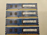 SKHynix 4x 4GB RAM ECC DDR3 Registered 1600MHz