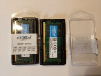 2× 16GB DDR4 3200 MHz SO-DIMM (Crucial)– novo, testirano