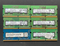 RAM DDR4 za prenosnik 4GB, PC4-2666V, PC4-2400T, PC4-3200AA