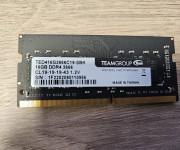 RAM / POMNILNIK za prenosnike SODIMM DDR4 16GB(1x16GB) 2666MHz CL19