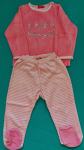 Pižama s stopali dekliška, dolg rokav, 24M,  cca 98/104