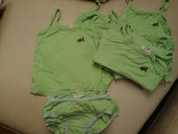 Green Nippers spodnje majčke in hlačke, organski bombaž, 12-18 mes.
