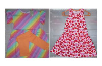 134/140: 2x obleka, legice H&M, 8-10 let