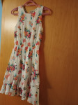 elegantna dekliška oblekica za slavje vel.152