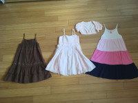 komplet 3x Obleka + bolero za 122cm oz 6let