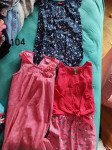 Poletna oblačila za deklico 104-122