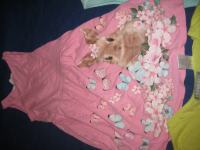 Poletne oblekice-bombazne, vel. 110-116, 122, 128-134