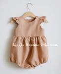 Romper deklice LITTLE WONDER & Co. 9-12mes