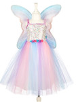 Souza Felicity dress+wings:pustna obleka za deklice od 3. do 4. leta