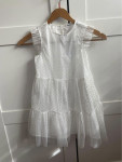 Nova bela svecana oblekica 116