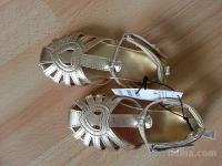 BALERINKE/SANDALI H&M 24 NOVE zlate