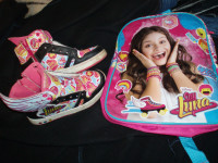 Dekliški gležnarji  s krilci in luckami,SOY LUNA, ST.30 +nahrbtnik SOY